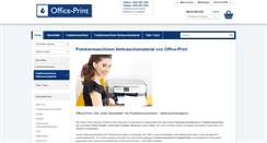 Desktop Screenshot of office-print.de